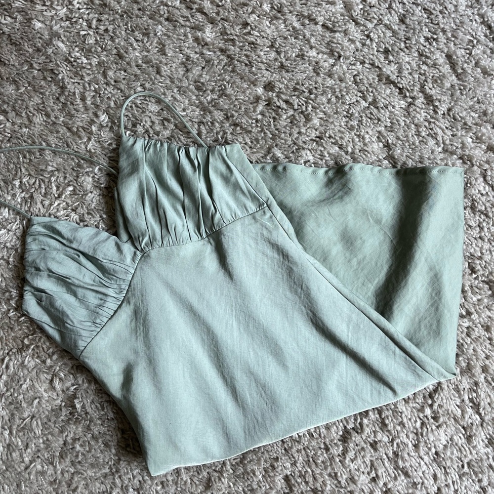 sage green princess Polly dress !